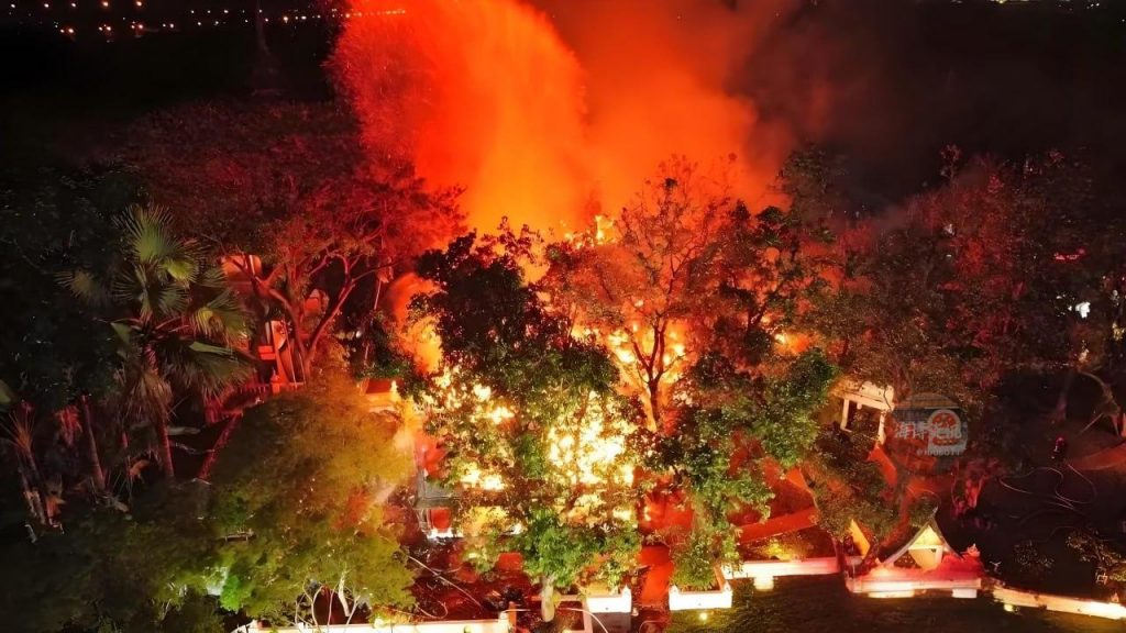 清迈知名五星级酒店深夜突发火灾-博彩网-博彩策略-博彩论坛